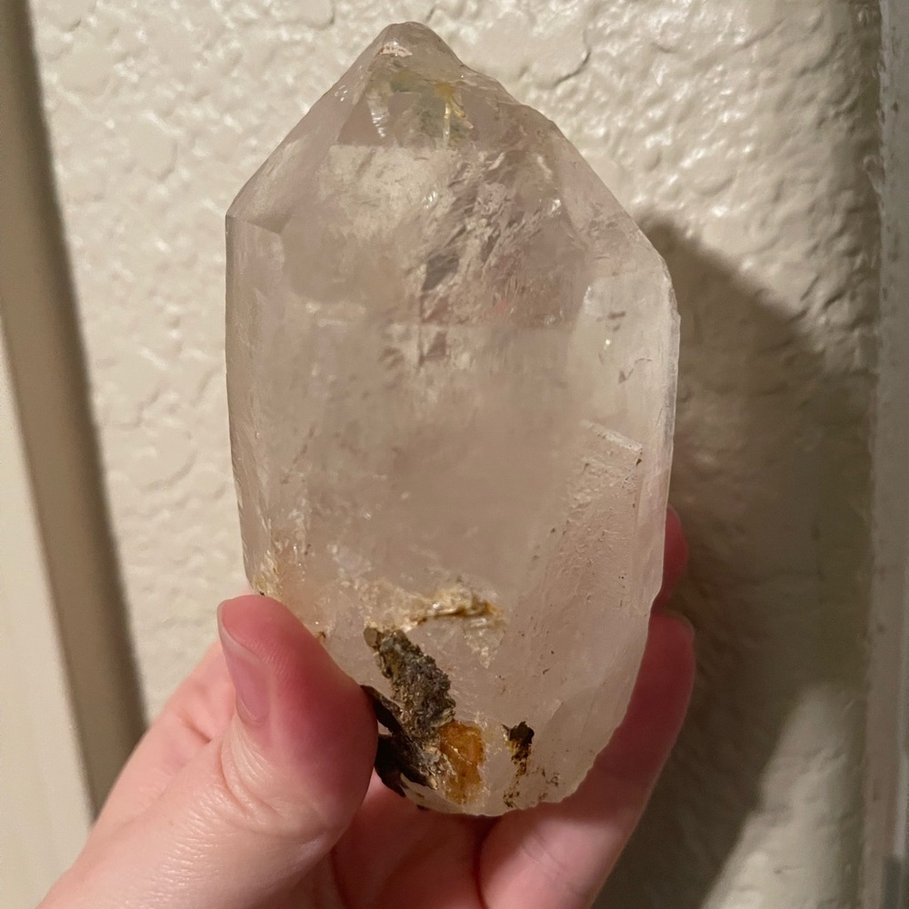 Clear Quartz Crystal Point from California